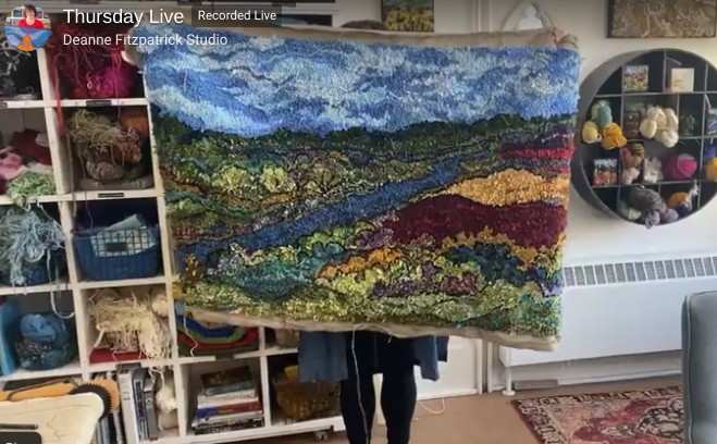 Thursday Live: Changing directions, textures and a new rug reveal