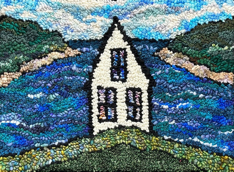 update alt-text with template Greeting Cards - The Bay Through the Window-Gift Ideas-vendor-unknown-Rug Hooking Kit -Rug Hooking Pattern -Rug Hooking -Deanne Fitzpatrick Rug Hooking Studio -Is rug hooking the same as punch needle?