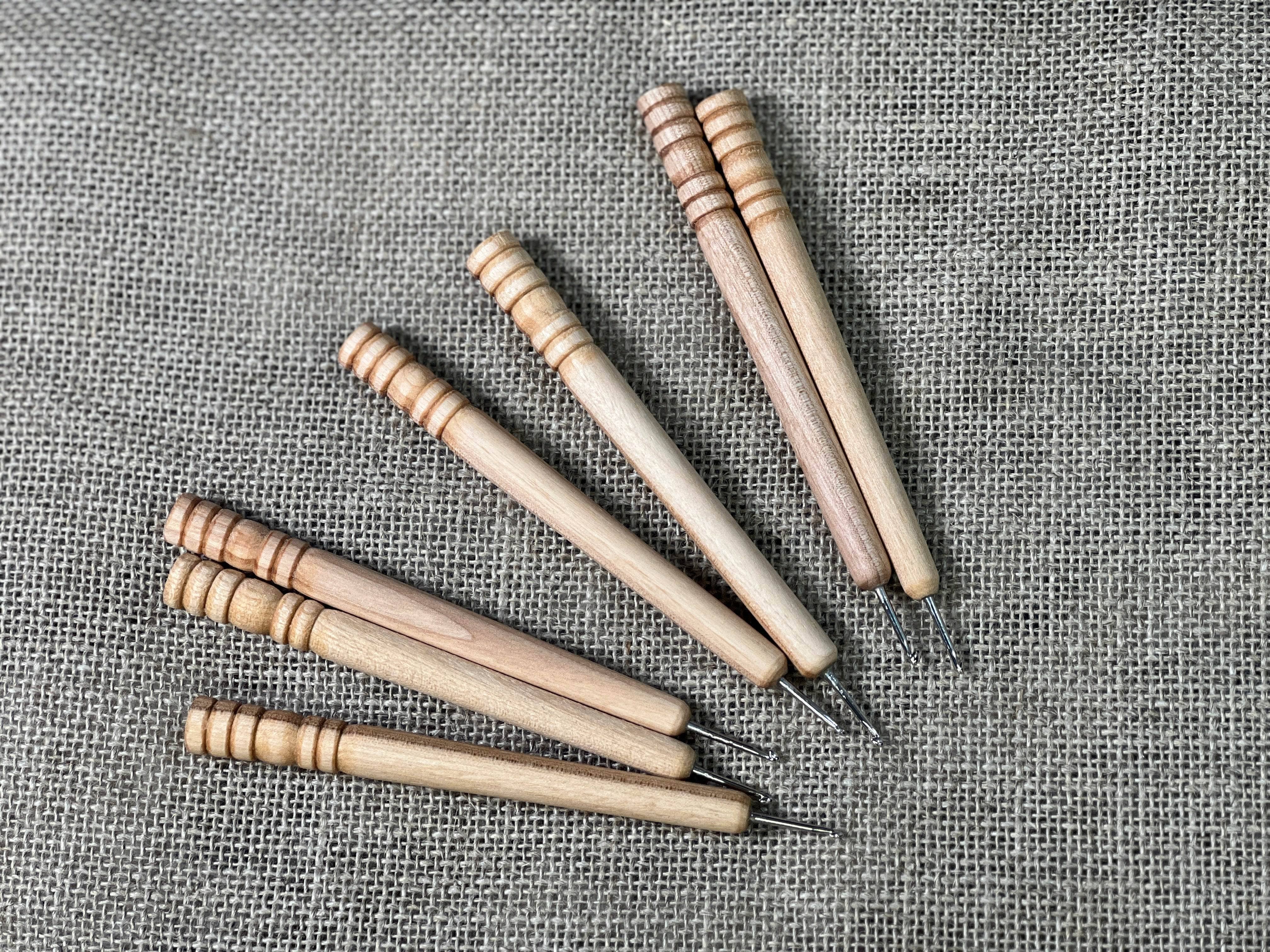 update alt-text with template The Molly Hook-Hook-Deanne Fitzpatrick Rug Hooking Studio-Rug Hooking Kit -Rug Hooking Pattern -Rug Hooking -Deanne Fitzpatrick Rug Hooking Studio -Is rug hooking the same as punch needle?