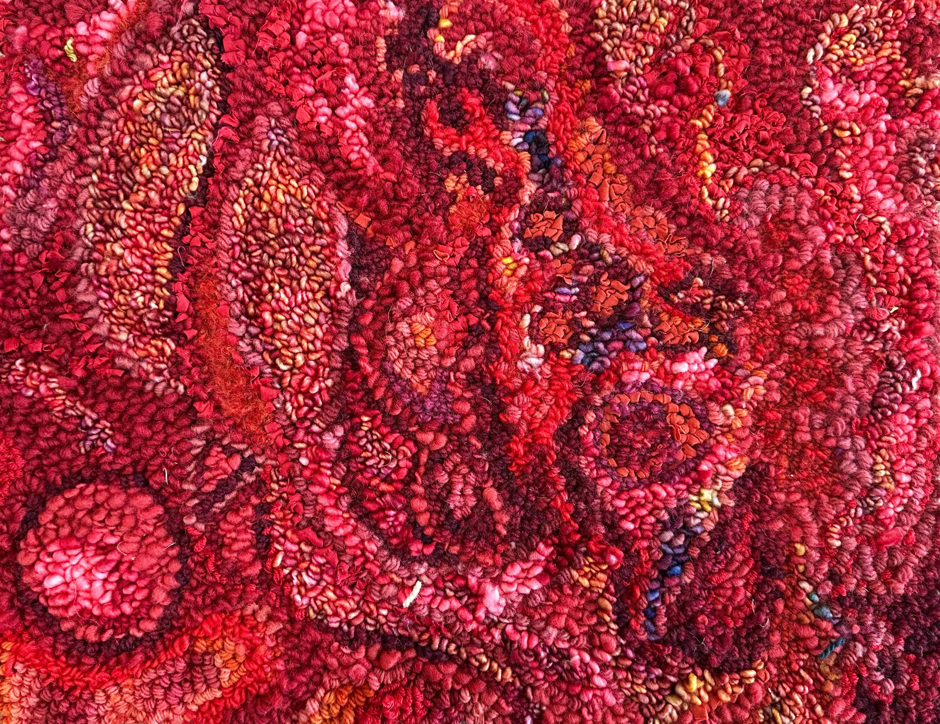 update alt-text with template Reassurance 13" x 17" for Renew Retreat 2025-Kits-Deanne Fitzpatrick Rug Hooking Studio-Rug Hooking Kit -Rug Hooking Pattern -Rug Hooking -Deanne Fitzpatrick Rug Hooking Studio -Is rug hooking the same as punch needle?