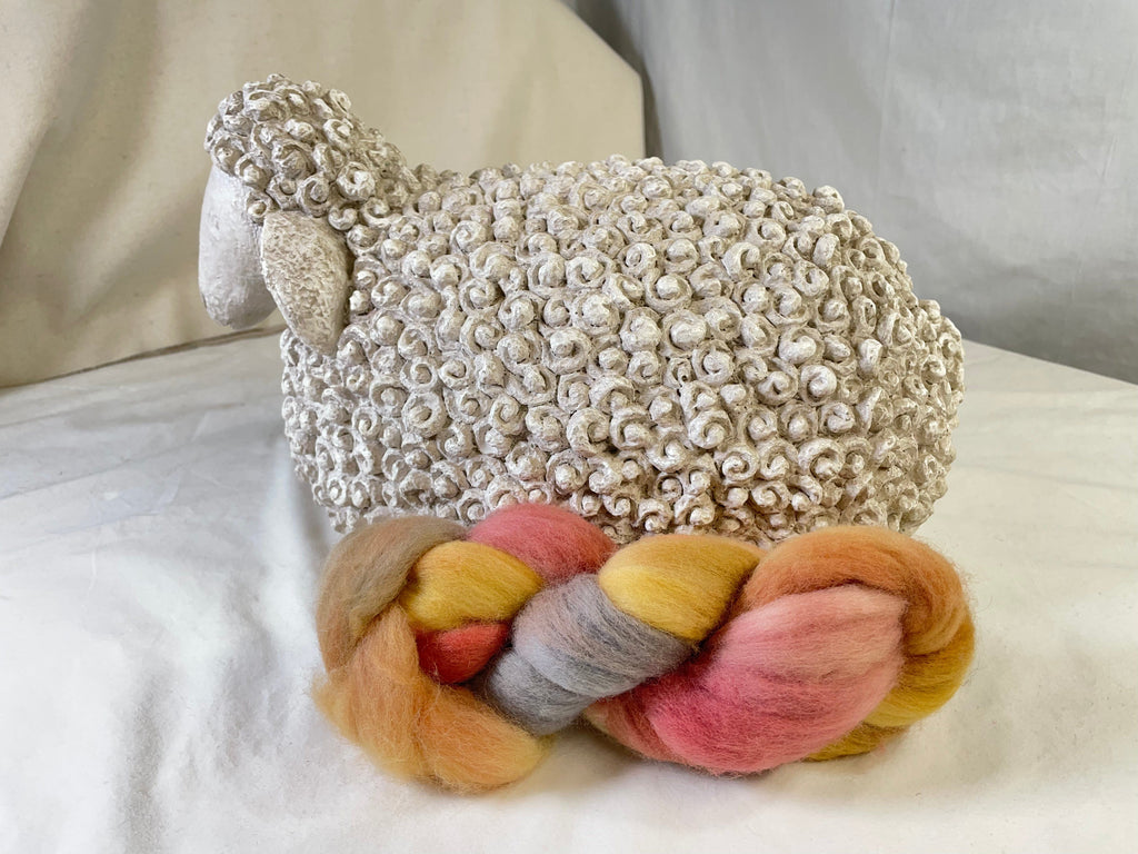 update alt-text with template Fleece Bundle - Fire Opal-Wool-Deanne Fitzpatrick Rug Hooking Studio-Rug Hooking Kit -Rug Hooking Pattern -Rug Hooking -Deanne Fitzpatrick Rug Hooking Studio -Is rug hooking the same as punch needle?