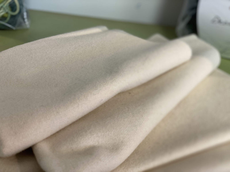 1 Yard of European Cream Pure Natural Wool Cloth – Deanne Fitzpatrick Rug  Hooking Studio