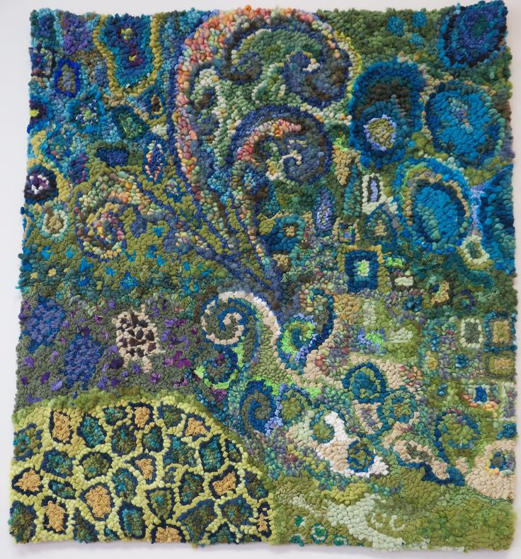 Tips for Hooking Big Rugs – Deanne Fitzpatrick Rug Hooking Studio