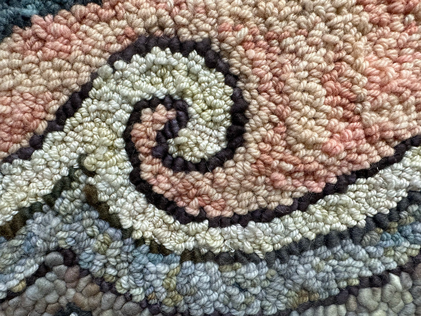 Hooking rugs with pastels, Thursday live: Episode 165