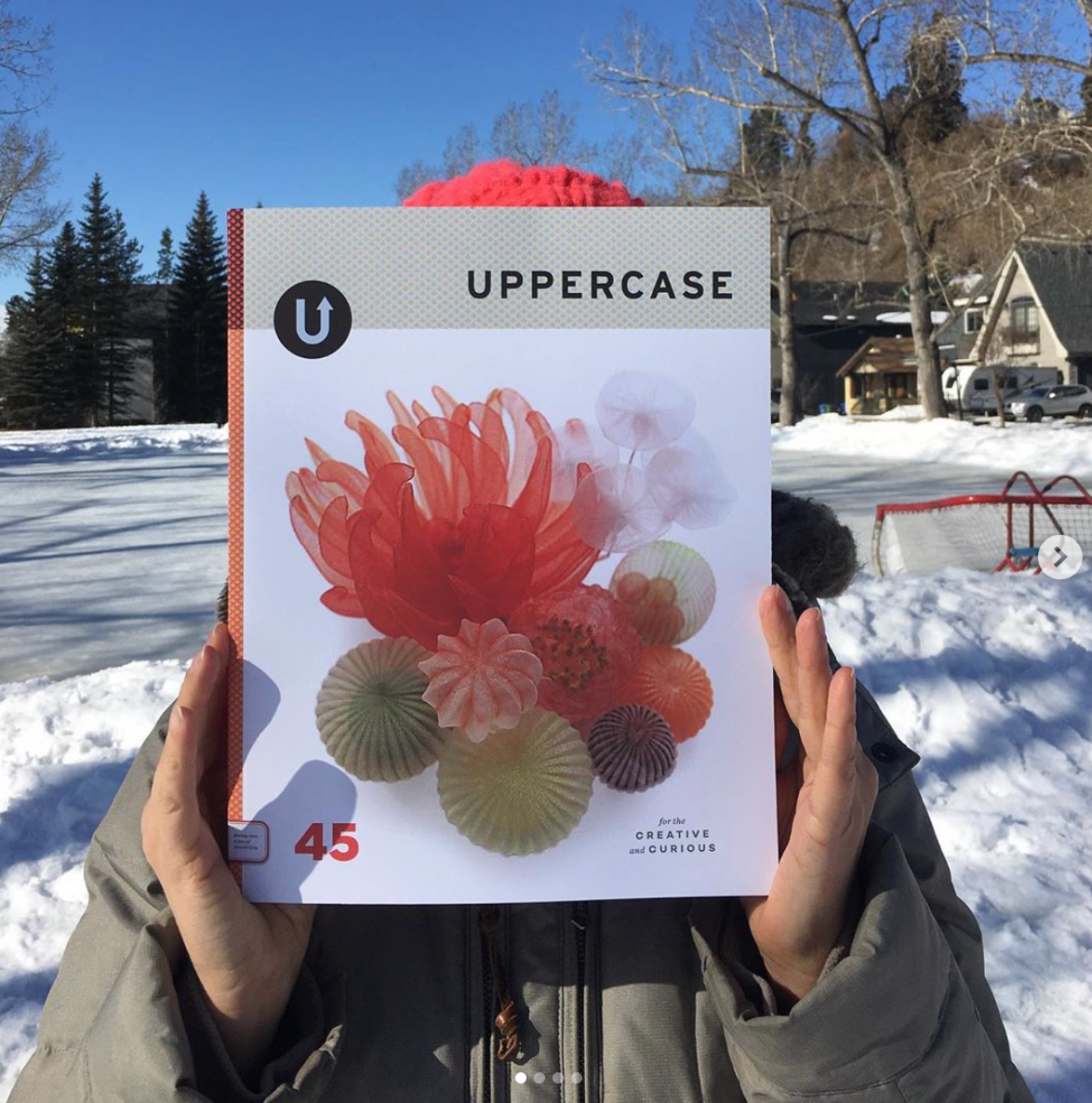 Janine Vangool of Uppercase Magazine is full of good ideas. Listen to the Podcast.