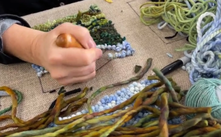 Thursday Live, Episode 75: Hooking a Tiny Landscape.