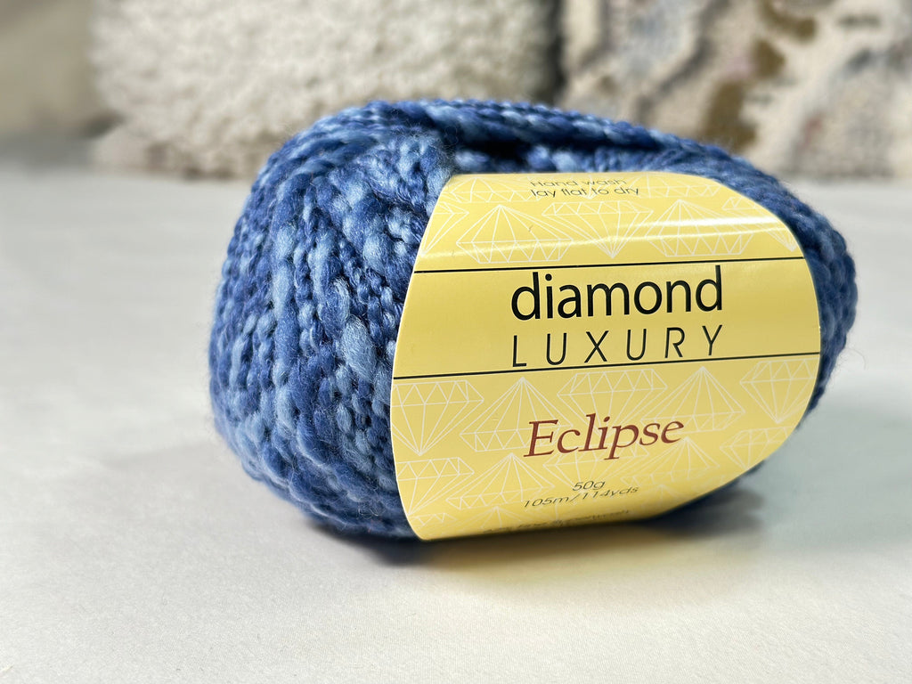 update alt-text with template Diamond Luxury - Eclipse Yarn - Speckled Blue - 7107-Deanne Fitzpatrick Rug Hooking Studio-Rug Hooking Kit -Rug Hooking Pattern -Rug Hooking -Deanne Fitzpatrick Rug Hooking Studio -Is rug hooking the same as punch needle?