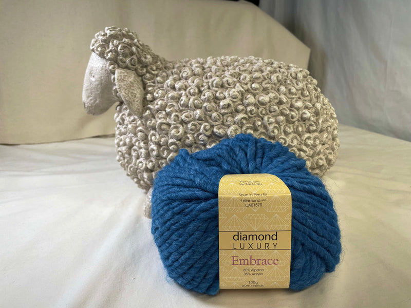 update alt-text with template Diamond Luxury Embrace Yarn - Glacial Pool - 2014-Deanne Fitzpatrick Rug Hooking Studio-Rug Hooking Kit -Rug Hooking Pattern -Rug Hooking -Deanne Fitzpatrick Rug Hooking Studio -Is rug hooking the same as punch needle?