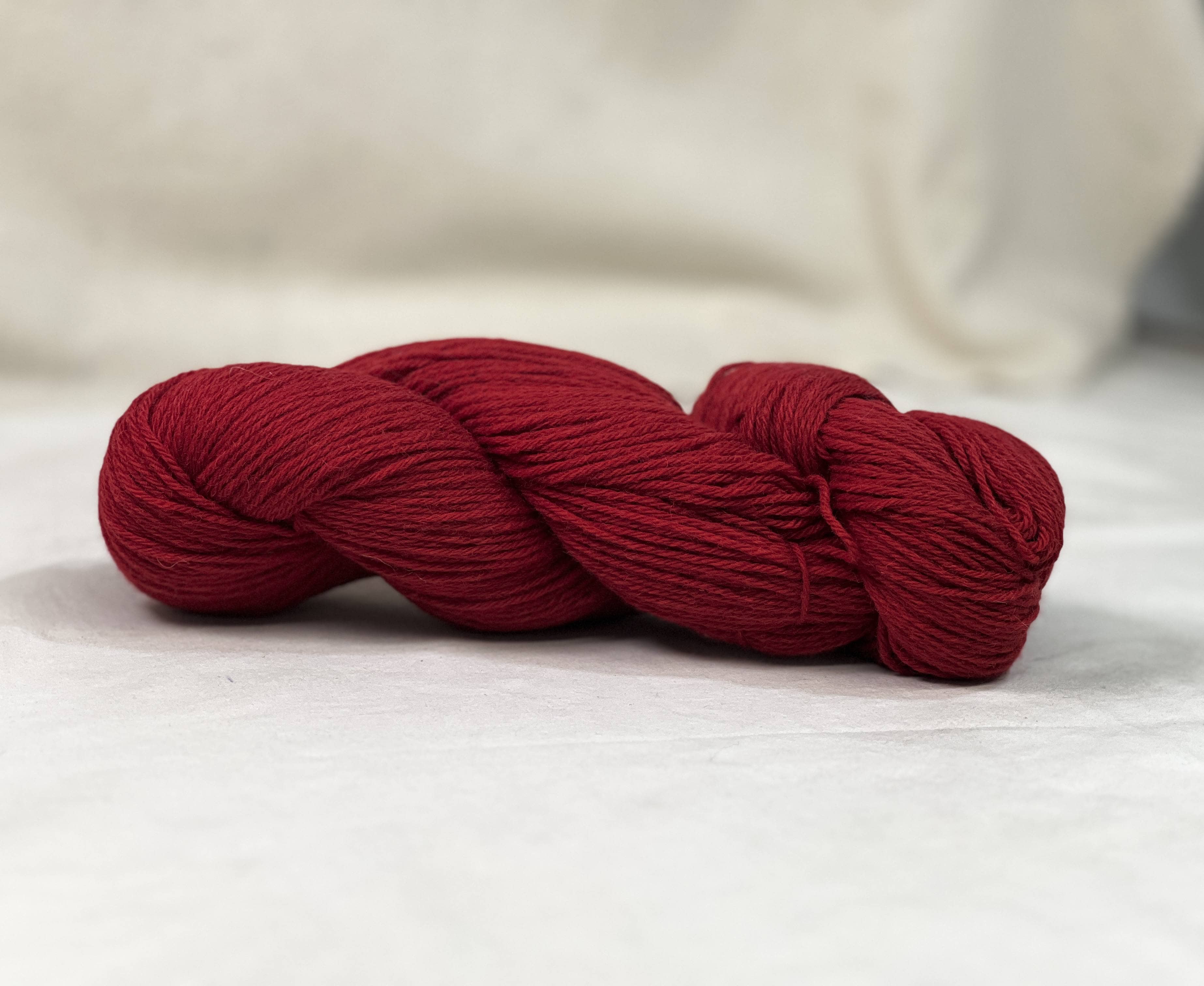 Eco Shetland Worsted- Cherry - Q42310