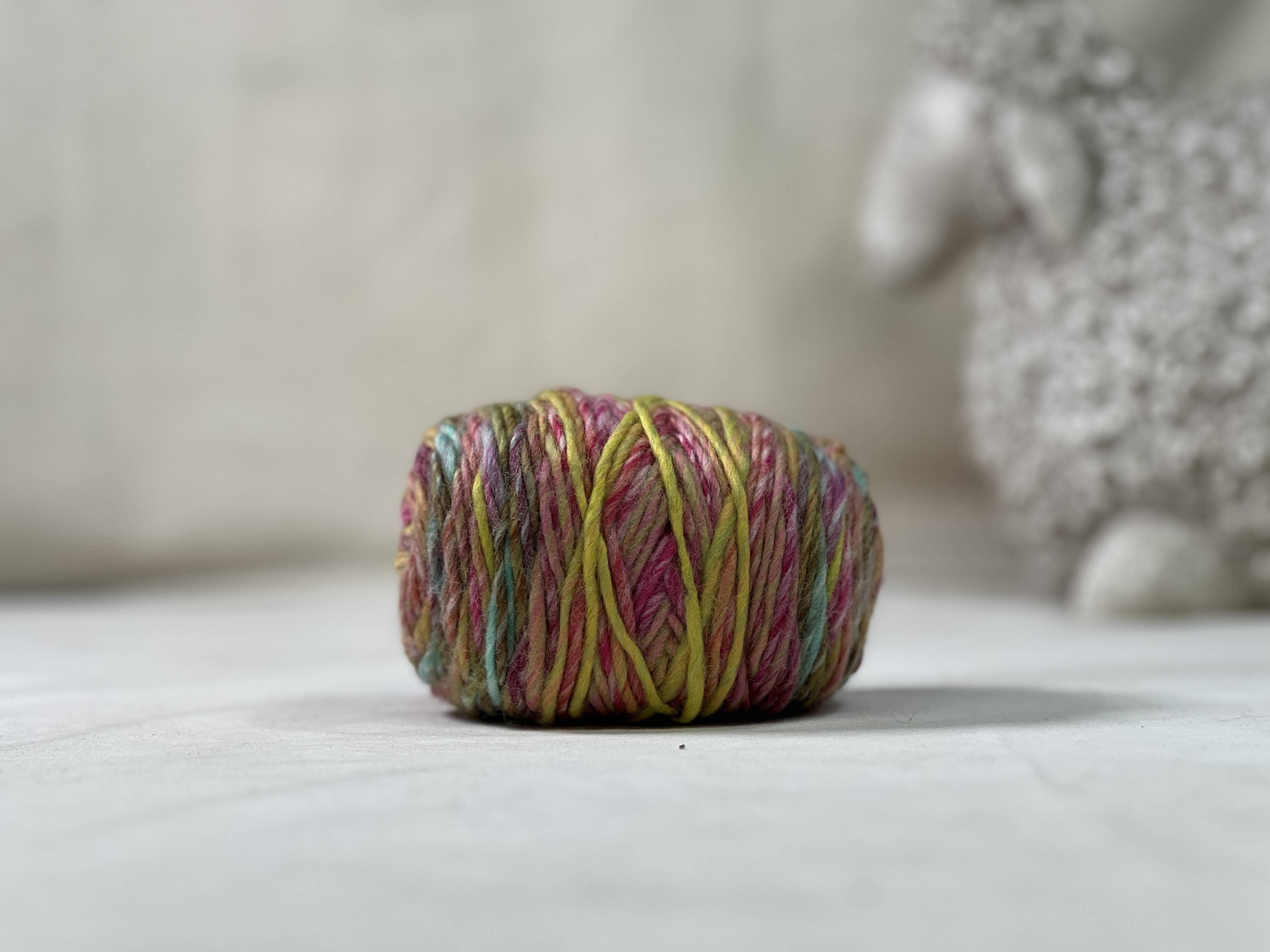 update alt-text with template Gomitolo Merino 002 - Garden Party-Deanne Fitzpatrick Rug Hooking Studio-Rug Hooking Kit -Rug Hooking Pattern -Rug Hooking -Deanne Fitzpatrick Rug Hooking Studio -Is rug hooking the same as punch needle?