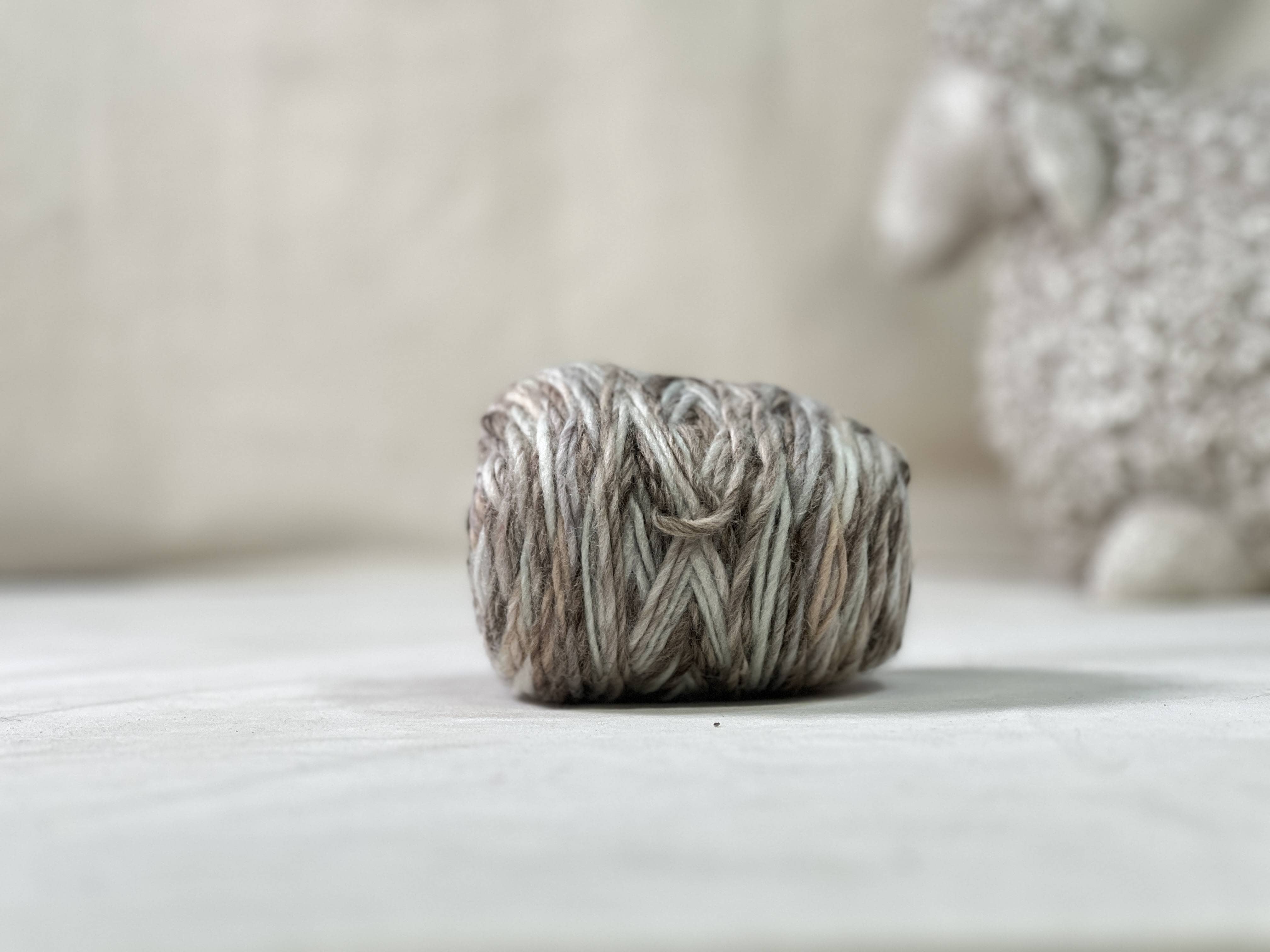 update alt-text with template Gomitolo Merino 012 - Rocky Beach-Deanne Fitzpatrick Rug Hooking Studio-Rug Hooking Kit -Rug Hooking Pattern -Rug Hooking -Deanne Fitzpatrick Rug Hooking Studio -Is rug hooking the same as punch needle?