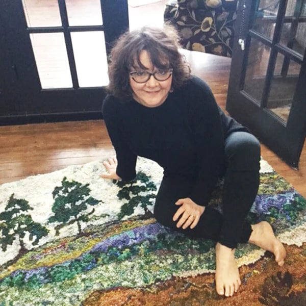 update alt-text with template Hire Deanne to Speak at your Next Event-Deanne Fitzpatrick Rug Hooking Studio-Rug Hooking Kit -Rug Hooking Pattern -Rug Hooking -Deanne Fitzpatrick Rug Hooking Studio -Is rug hooking the same as punch needle?