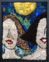 update alt-text with template Home After Midnight 13.75” x 10.75” Framed-Deanne Fitzpatrick Rug Hooking Studio-Rug Hooking Kit -Rug Hooking Pattern -Rug Hooking -Deanne Fitzpatrick Rug Hooking Studio -Is rug hooking the same as punch needle?