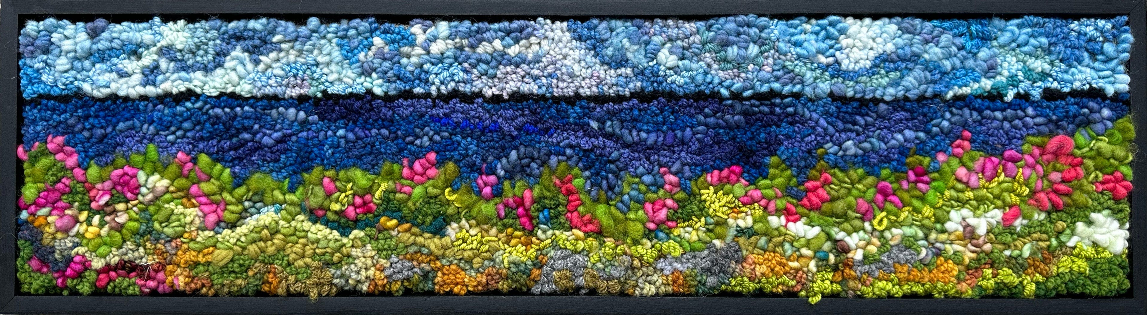 Deanne Rug Hooking Pattern Beach Roses 29