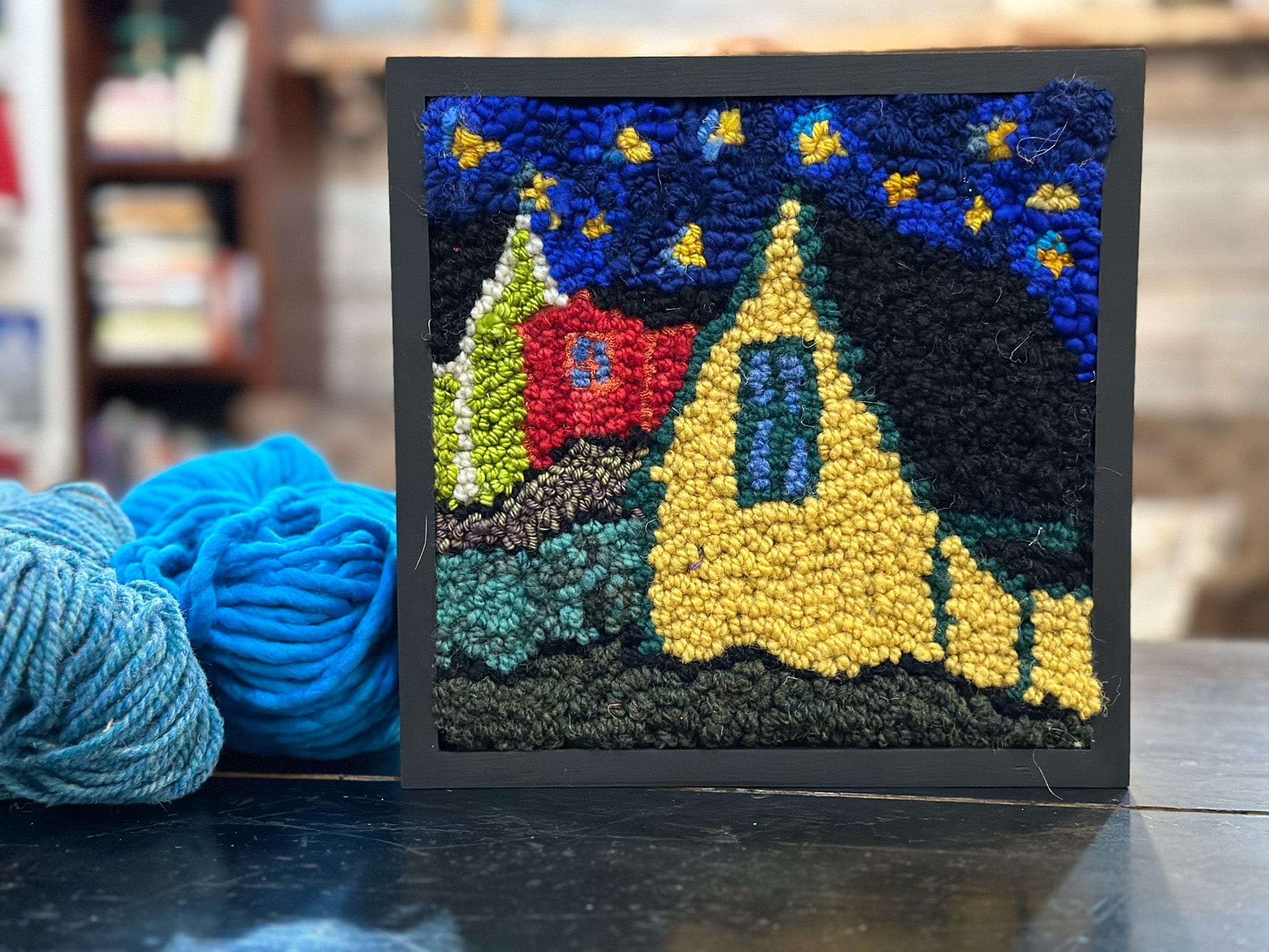 Deanne Rug Hooking Pattern Midnight In November 8