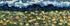 update alt-text with template Wholesale: Little Yellow Flowers 6" X 17" Kit-Kits-Deanne Fitzpatrick Rug Hooking Studio-Rug Hooking Kit -Rug Hooking Pattern -Rug Hooking -Deanne Fitzpatrick Rug Hooking Studio -Is rug hooking the same as punch needle?