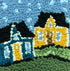 update alt-text with template WHOLESALE: Friendly Neighbours - Rug Hooking Kit 6" X 6"-Kits-Deanne Fitzpatrick Rug Hooking Studio-Rug Hooking Kit -Rug Hooking Pattern -Rug Hooking -Deanne Fitzpatrick Rug Hooking Studio -Is rug hooking the same as punch needle?