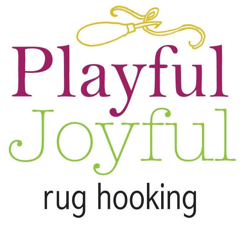 update alt-text with template Playful Joyful Rug Hooking-Online Learning-Deanne Fitzpatrick Rug Hooking Studio-Rug Hooking Kit -Rug Hooking Pattern -Rug Hooking -Deanne Fitzpatrick Rug Hooking Studio -Is rug hooking the same as punch needle?