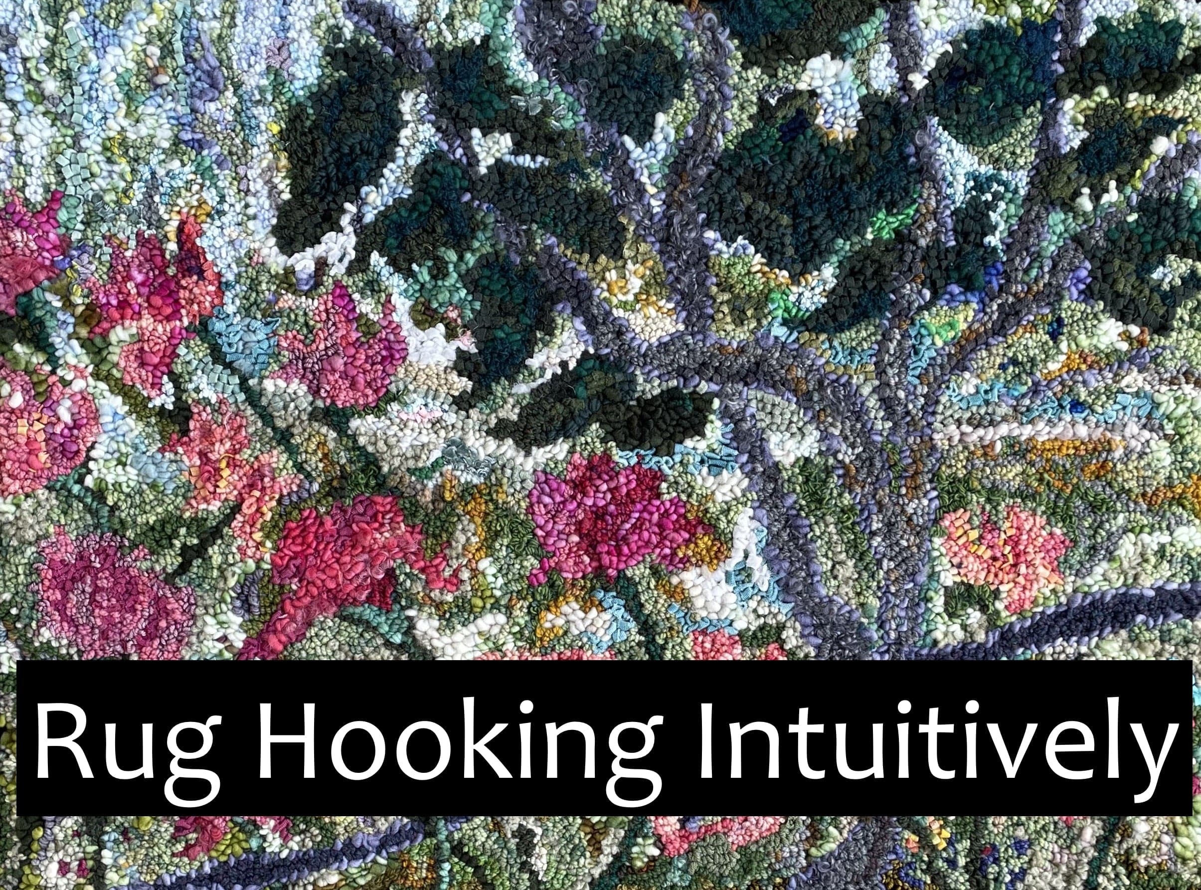 update alt-text with template Creativity School for Rug Hookers: Rug Hooking Intuitively, November 1 to the 21, 2024-Online Learning-Deanne Fitzpatrick Rug Hooking Studio-Rug Hooking Kit -Rug Hooking Pattern -Rug Hooking -Deanne Fitzpatrick Rug Hooking Studio -Is rug hooking the same as punch needle?