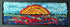 update alt-text with template Sunset 5 1/2 " x 13 1/4" Framed-Rugs for sale-Deanne Fitzpatrick Rug Hooking Studio-Rug Hooking Kit -Rug Hooking Pattern -Rug Hooking -Deanne Fitzpatrick Rug Hooking Studio -Is rug hooking the same as punch needle?