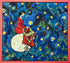 update alt-text with template Landed on the Moon 15" x 16" Framed-Rugs for sale-Deanne Fitzpatrick Rug Hooking Studio-Rug Hooking Kit -Rug Hooking Pattern -Rug Hooking -Deanne Fitzpatrick Rug Hooking Studio -Is rug hooking the same as punch needle?