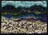 update alt-text with template The Blue Hills 19.5" x 14.25" Framed-Rugs for sale-Deanne Fitzpatrick Rug Hooking Studio-Rug Hooking Kit -Rug Hooking Pattern -Rug Hooking -Deanne Fitzpatrick Rug Hooking Studio -Is rug hooking the same as punch needle?