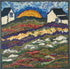 update alt-text with template The Sun Rises Between Us 25" x 25"-Rugs for sale-Deanne Fitzpatrick Rug Hooking Studio-Rug Hooking Kit -Rug Hooking Pattern -Rug Hooking -Deanne Fitzpatrick Rug Hooking Studio -Is rug hooking the same as punch needle?