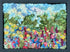 update alt-text with template Pastel Garden 8" x 10.5" Framed-Deanne Fitzpatrick Rug Hooking Studio-Rug Hooking Kit -Rug Hooking Pattern -Rug Hooking -Deanne Fitzpatrick Rug Hooking Studio -Is rug hooking the same as punch needle?