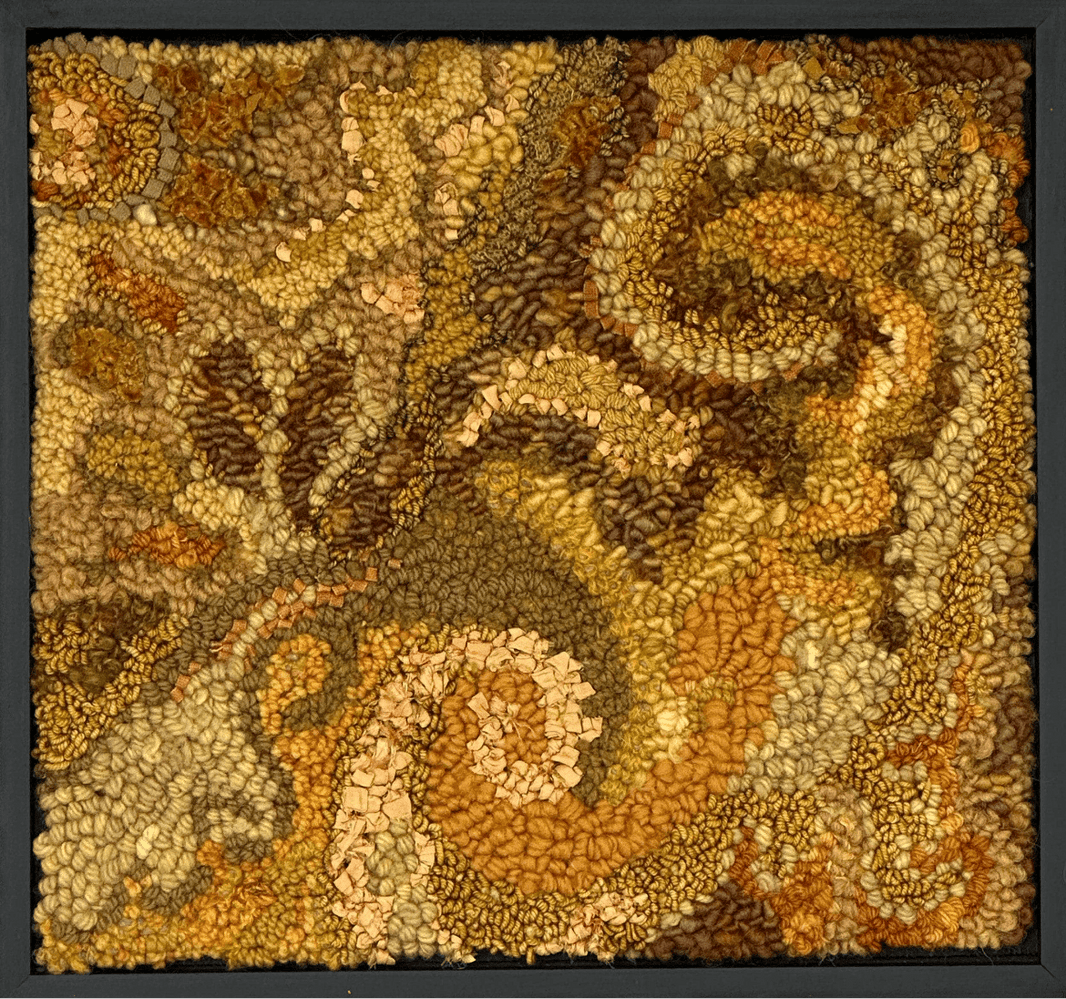 Deanne Rug Hooking Pattern Rug Hooking Kits | Hooked Rug Making Kit | Wool Rug Kits | Deanne ...