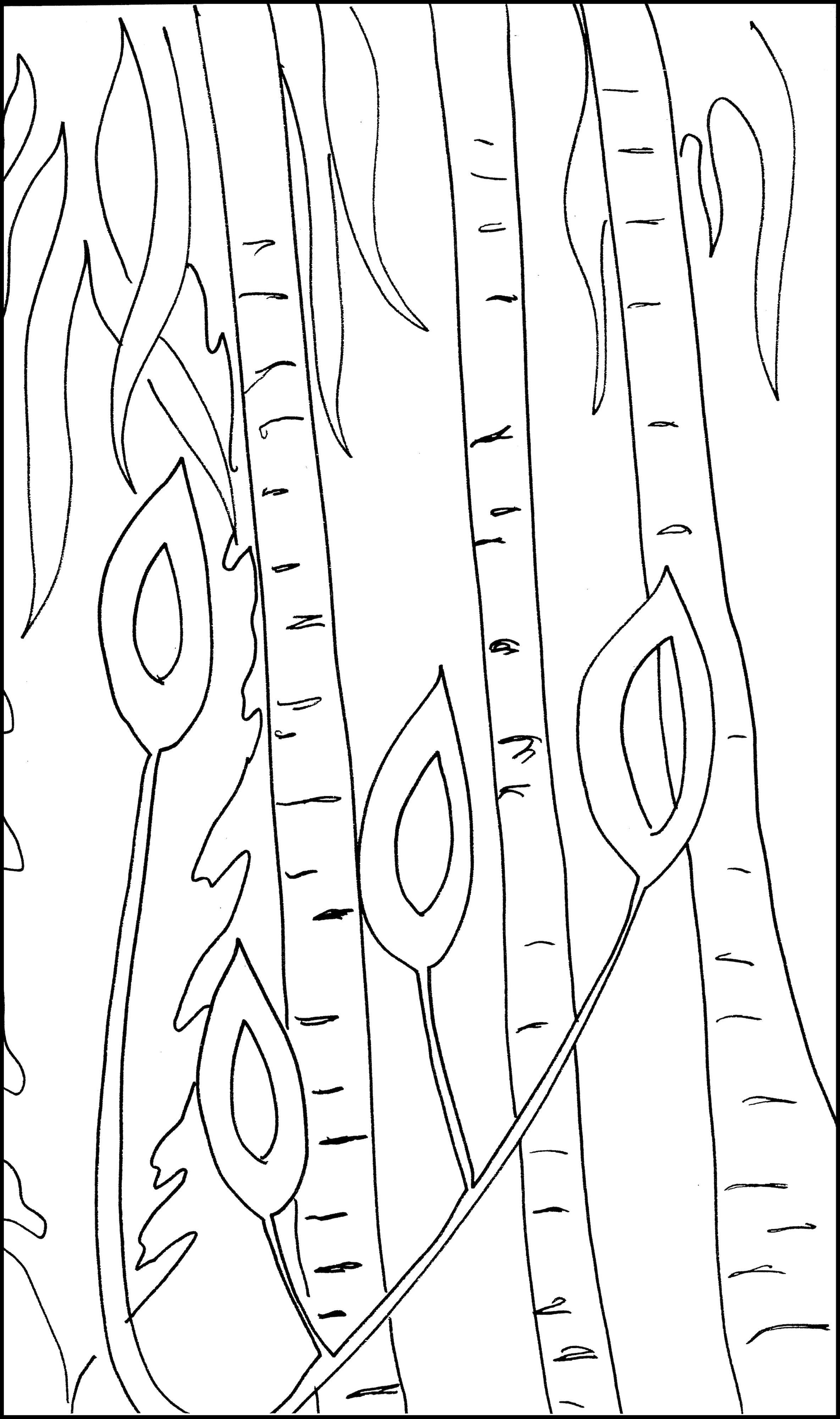 update alt-text with template Forest Trek 14" x 24" Pattern-Patterns-Deanne Fitzpatrick Rug Hooking Studio-Rug Hooking Kit -Rug Hooking Pattern -Rug Hooking -Deanne Fitzpatrick Rug Hooking Studio -Is rug hooking the same as punch needle?