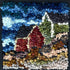 Patterns Sheds On The Bay - 10" X 11" Rug Hooking Kit