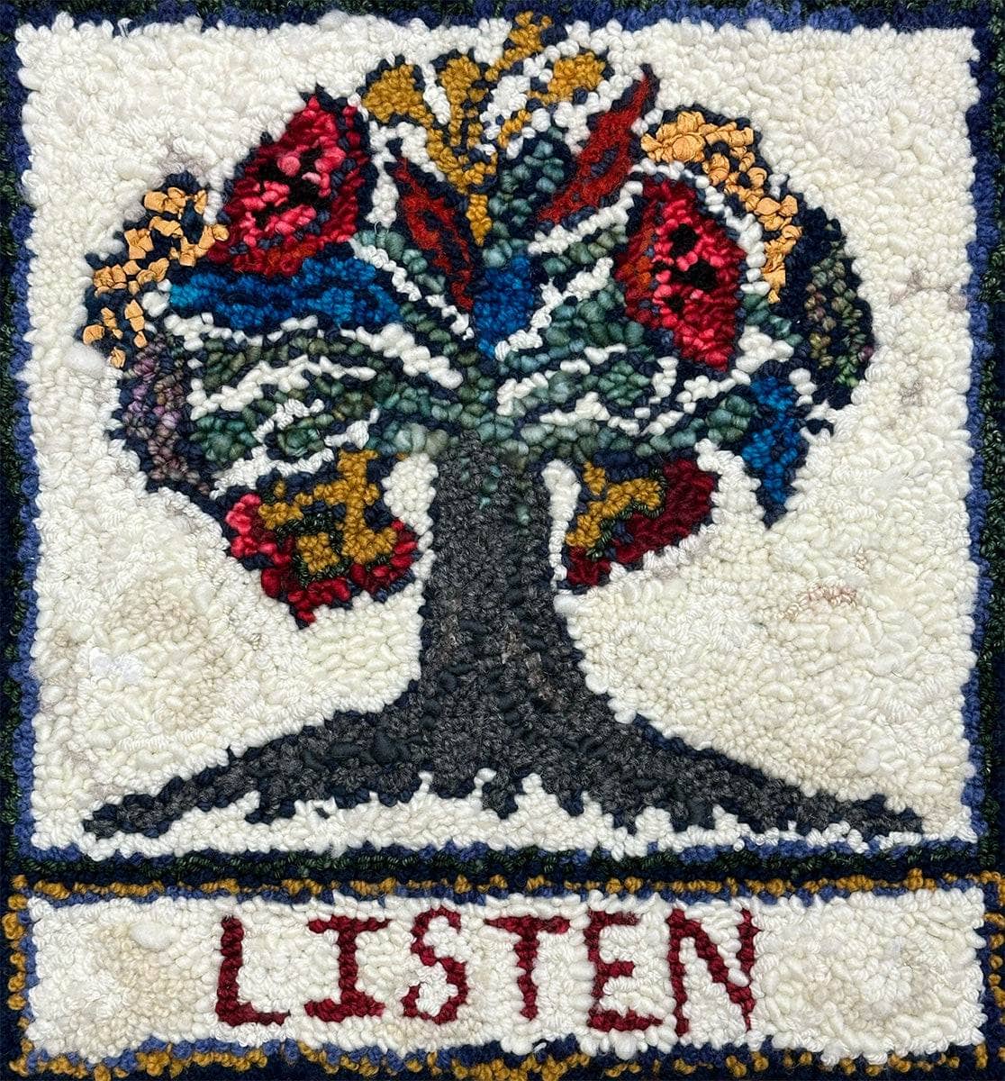 Deanne Rug Hooking Pattern Word of the Year 15