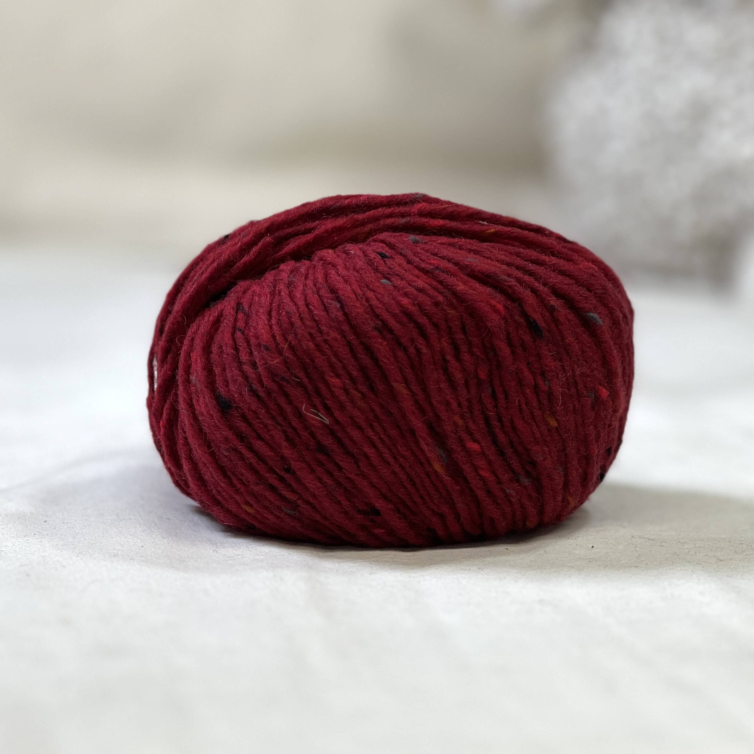 Pure Donegal Tweed 4754 - Rustic Cranberry