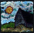 update alt-text with template Sunset Barn 9" x 9" Framed-Rugs for sale-Deanne Fitzpatrick Rug Hooking Studio-Rug Hooking Kit -Rug Hooking Pattern -Rug Hooking -Deanne Fitzpatrick Rug Hooking Studio -Is rug hooking the same as punch needle?