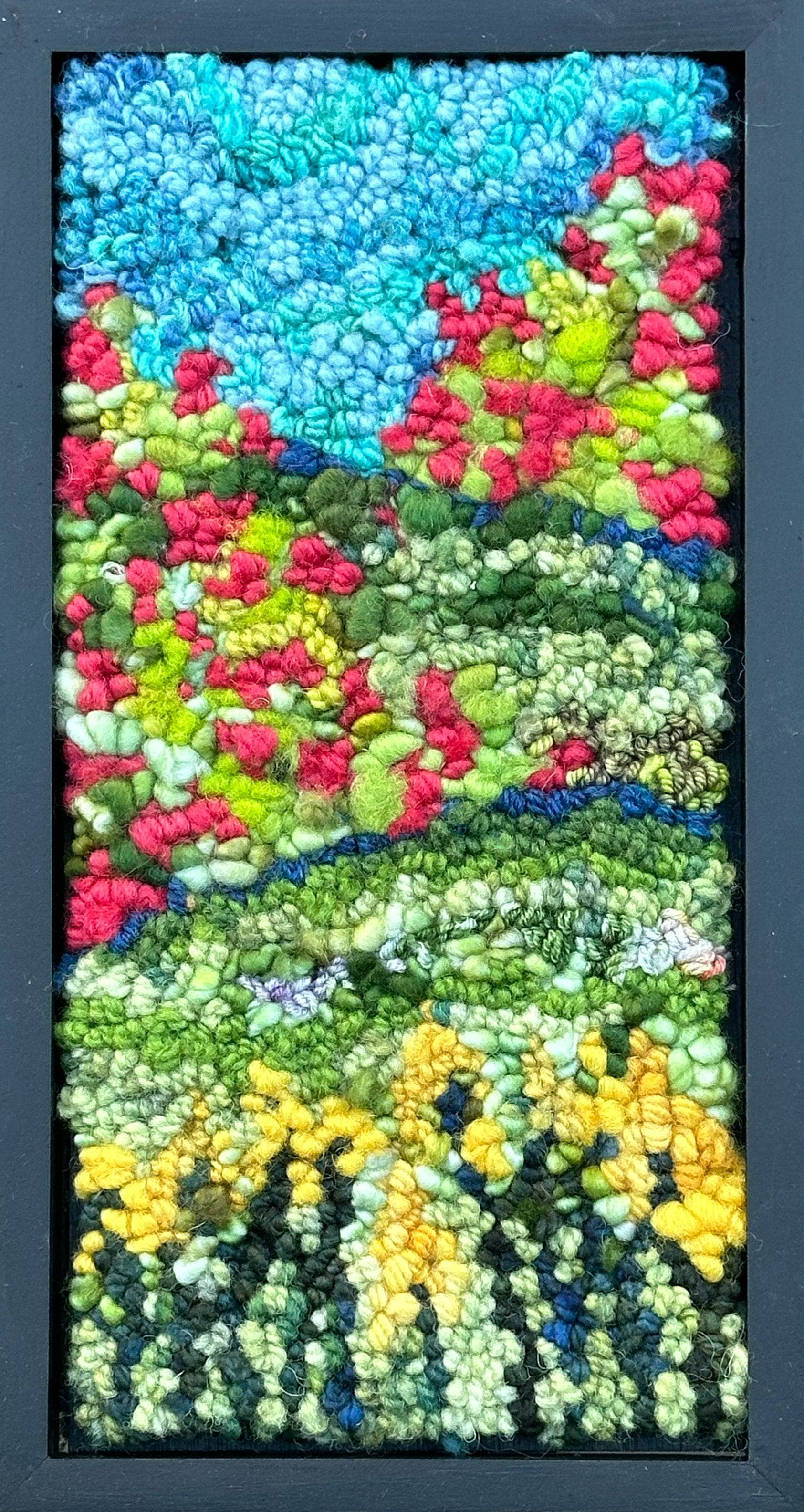 update alt-text with template Coral Roses 6.5" x 12.25"-Rugs for sale-Deanne Fitzpatrick Rug Hooking Studio-Rug Hooking Kit -Rug Hooking Pattern -Rug Hooking -Deanne Fitzpatrick Rug Hooking Studio -Is rug hooking the same as punch needle?