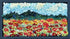 Rugs for sale Garden Rouge 13.25" x 7.25" Framed