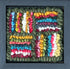 update alt-text with template Hit & Miss Sweetie #2 5.5" x 5.5" Framed-Rugs for sale-Deanne Fitzpatrick Rug Hooking Studio-Rug Hooking Kit -Rug Hooking Pattern -Rug Hooking -Deanne Fitzpatrick Rug Hooking Studio -Is rug hooking the same as punch needle?