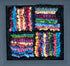 update alt-text with template Hit & Miss Sweetie 5.25" x 5" Framed-Rugs for sale-Deanne Fitzpatrick Rug Hooking Studio-Rug Hooking Kit -Rug Hooking Pattern -Rug Hooking -Deanne Fitzpatrick Rug Hooking Studio -Is rug hooking the same as punch needle?