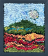 update alt-text with template Moon on the Fall Field 6.25" x 7.25" Framed-Rugs for sale-Deanne Fitzpatrick Rug Hooking Studio-Rug Hooking Kit -Rug Hooking Pattern -Rug Hooking -Deanne Fitzpatrick Rug Hooking Studio -Is rug hooking the same as punch needle?