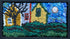 update alt-text with template Mystery of the Close Knit Neighbours- 14" x 8" kit sample Framed-Rugs for sale-Deanne Fitzpatrick Rug Hooking Studio-Rug Hooking Kit -Rug Hooking Pattern -Rug Hooking -Deanne Fitzpatrick Rug Hooking Studio -Is rug hooking the same as punch needle?