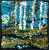 update alt-text with template Mystery of the Forest for the Trees - kit sample 8" x 8" Framed-Rugs for sale-Deanne Fitzpatrick Rug Hooking Studio-Rug Hooking Kit -Rug Hooking Pattern -Rug Hooking -Deanne Fitzpatrick Rug Hooking Studio -Is rug hooking the same as punch needle?