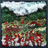 update alt-text with template Mystery of the Red Brambles 8" x 8" kit or pattern-Rugs for sale-Deanne Fitzpatrick Rug Hooking Studio-Rug Hooking Kit -Rug Hooking Pattern -Rug Hooking -Deanne Fitzpatrick Rug Hooking Studio -Is rug hooking the same as punch needle?