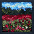 update alt-text with template Mystery of the Red in the Field # 2 - 6.5" x 6.5" kit sample Framed-Rugs for sale-Deanne Fitzpatrick Rug Hooking Studio-Rug Hooking Kit -Rug Hooking Pattern -Rug Hooking -Deanne Fitzpatrick Rug Hooking Studio -Is rug hooking the same as punch needle?
