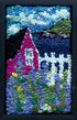 update alt-text with template Mystery of the Views by the Barns- 10" x 6.5" kit sample Framed-Rugs for sale-Deanne Fitzpatrick Rug Hooking Studio-Rug Hooking Kit -Rug Hooking Pattern -Rug Hooking -Deanne Fitzpatrick Rug Hooking Studio -Is rug hooking the same as punch needle?