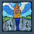 update alt-text with template The In-Between 8.25" x 8.5" Framed-Rugs for sale-Deanne Fitzpatrick Rug Hooking Studio-Rug Hooking Kit -Rug Hooking Pattern -Rug Hooking -Deanne Fitzpatrick Rug Hooking Studio -Is rug hooking the same as punch needle?