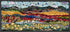 update alt-text with template The Mountains in Moody Sky 31"x4.25" Framed-Rugs for sale-Deanne Fitzpatrick Rug Hooking Studio-Rug Hooking Kit -Rug Hooking Pattern -Rug Hooking -Deanne Fitzpatrick Rug Hooking Studio -Is rug hooking the same as punch needle?