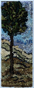 update alt-text with template Tree standing 18" x 7" Framed-Rugs for sale-Deanne Fitzpatrick Rug Hooking Studio-Rug Hooking Kit -Rug Hooking Pattern -Rug Hooking -Deanne Fitzpatrick Rug Hooking Studio -Is rug hooking the same as punch needle?