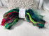 update alt-text with template Ragged Sari Silk Wreath: 4 Colours Of Your Choice-Silk-vendor-unknown-Rug Hooking Kit -Rug Hooking Pattern -Rug Hooking -Deanne Fitzpatrick Rug Hooking Studio -Is rug hooking the same as punch needle?