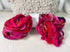 update alt-text with template Ragged Sari Silk Wreath: 4 Colours Of Your Choice-Silk-vendor-unknown-Rug Hooking Kit -Rug Hooking Pattern -Rug Hooking -Deanne Fitzpatrick Rug Hooking Studio -Is rug hooking the same as punch needle?