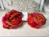update alt-text with template Ragged Sari Silk Wreath: 4 Colours Of Your Choice-Silk-vendor-unknown-Rug Hooking Kit -Rug Hooking Pattern -Rug Hooking -Deanne Fitzpatrick Rug Hooking Studio -Is rug hooking the same as punch needle?